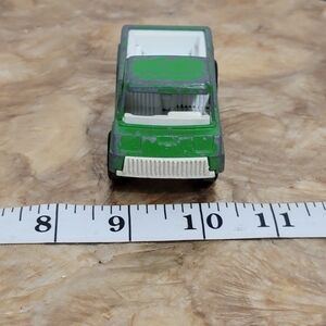 Vintage 1969 Tootsie Green Toy Car - Kids Toys